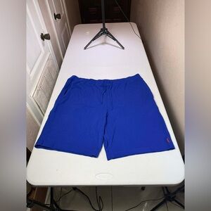 NEW NWOT Polo Ralph Lauren Men's Blue Solid Shorts Size 2XB Drawstring